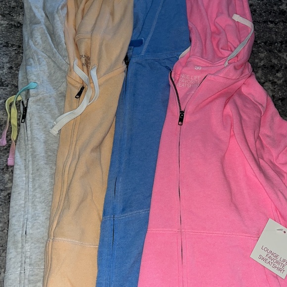 4 - XL lounge sweatshirt Zip-ups. All new with tags. Listing as a bundle. - Picture 4 of 5